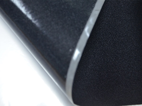 热熔胶膜起毛布